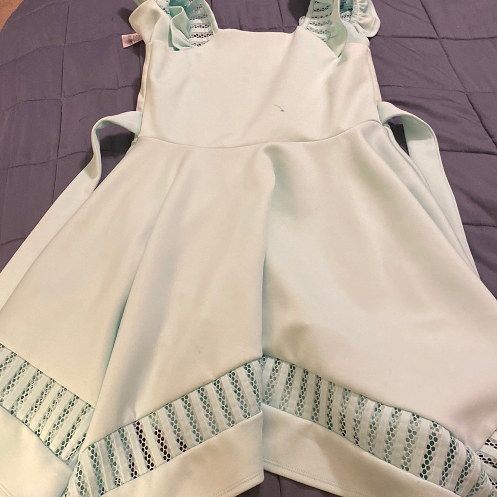 Teal dress